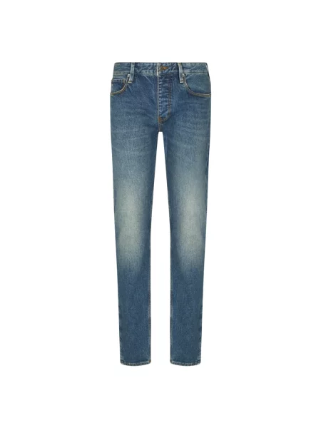 Jeansy Emporio Armani niebieskie