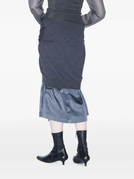 Φούστα Toga γραβάτες γκρι