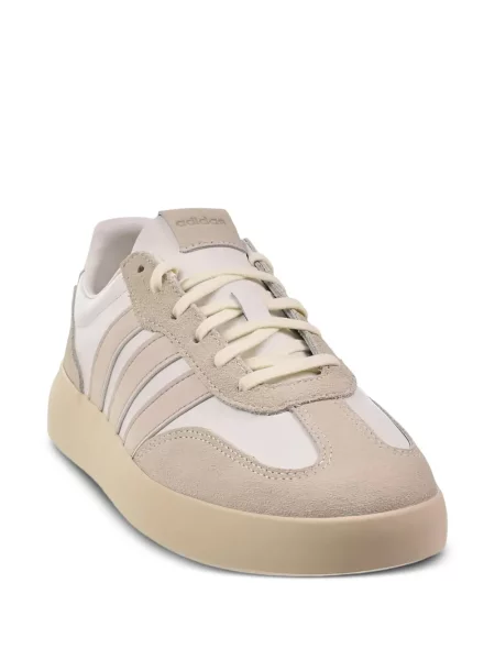 Sneakersy Adidas Run 70S z logo na siłownię z dżerseju białe