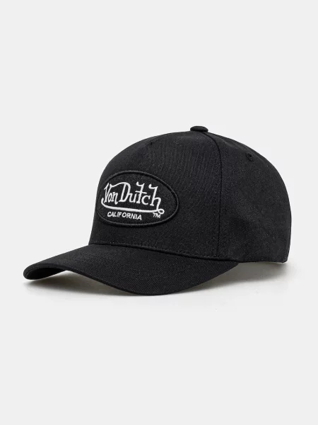 Шапка с козирка Von Dutch черно
