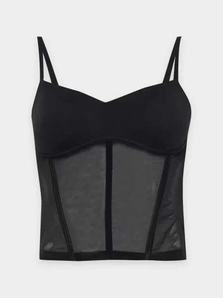 Calvin Klein Formujúci top čierna