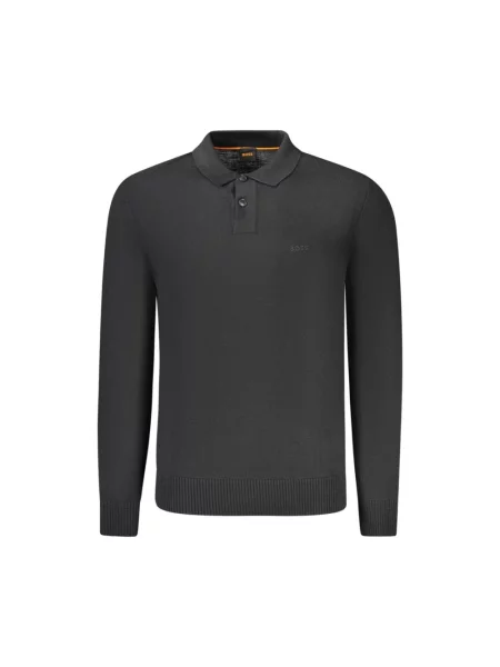 Sweter Hugo Boss wełniany czarny