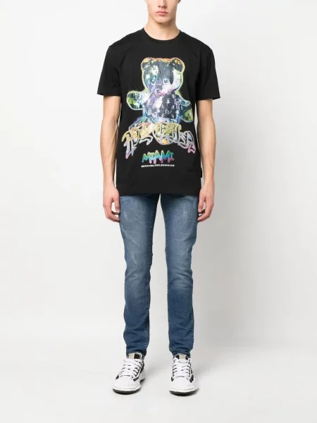 Tiesūs džinsai Philipp Plein mėlyna