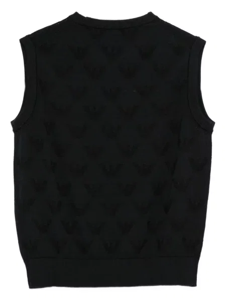 Kamizelka dziecięca Emporio Armani czarna
