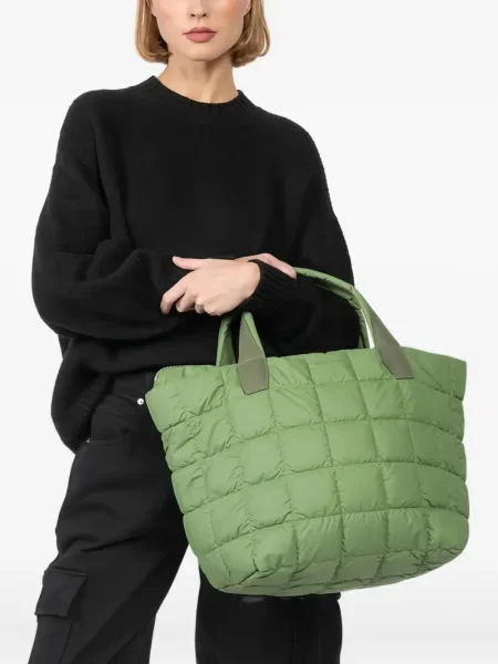 Geantă Veecollective verde
