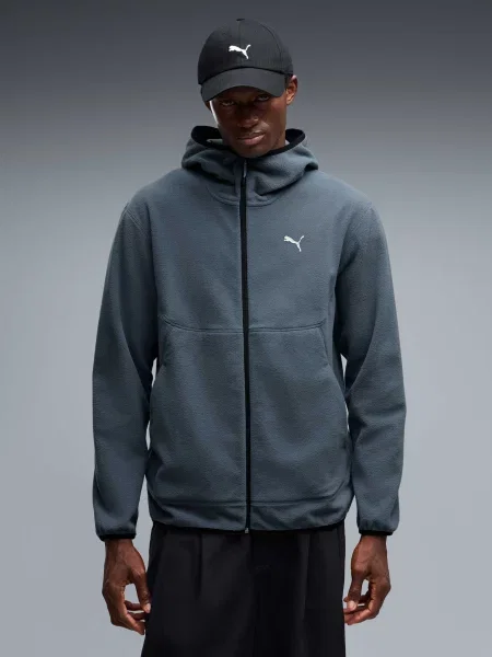 Флисовый свитер Puma синий