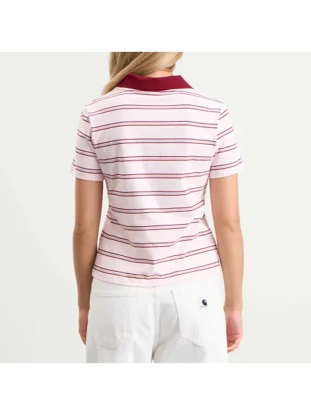 Koszulka polo Adidas różowa