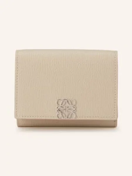 Loewe Peněženka černošedá stříbrná