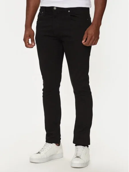 Guess Jeans Blugi Skinny Fit negru