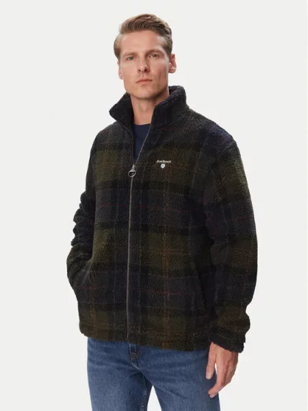 Fleece καρό φλις φούτερ Barbour
