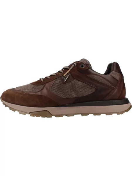 Sneakersy Cetti zamszowe brązowe