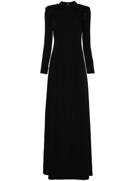 Rochie maxi Cristallini de costum negru