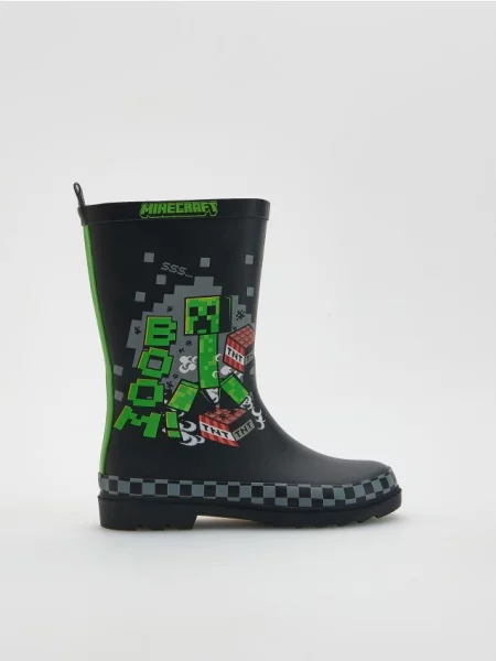 Резиновые сапоги Reserved черные