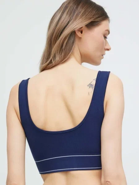 Podprsenka Polo Ralph Lauren tmavomodrá bílá