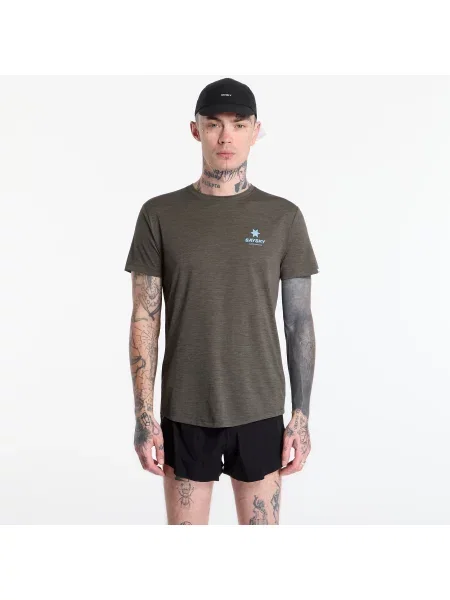 Tricou SAYSKY Statement Combat Pro T-shirt Green XL verde
