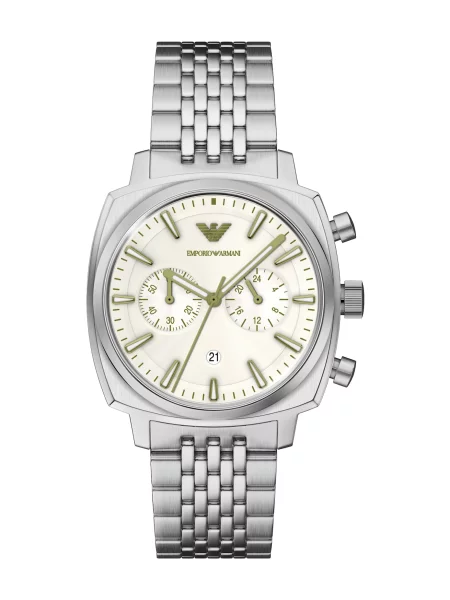 Emporio Armani Ceas analogic șamoa / argintiu