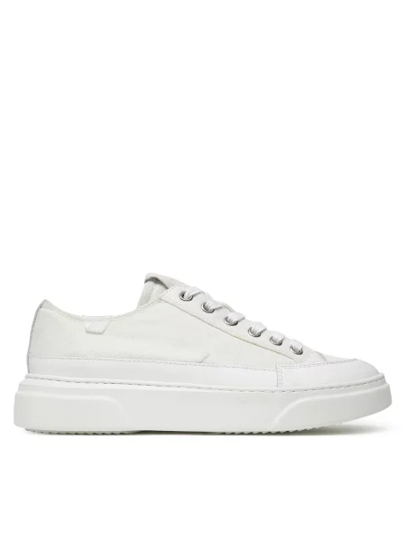 Sneakers Inuikii Canvas Lex Low λευκό