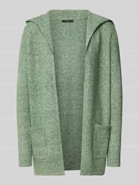 Kurtka z dzianiny o kroju regular fit z kapturem model ‘DOFFY’ Vero Moda oliwkowa