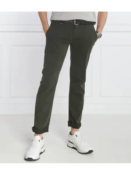BOSS ORANGE Pantaloni chino Schino verde