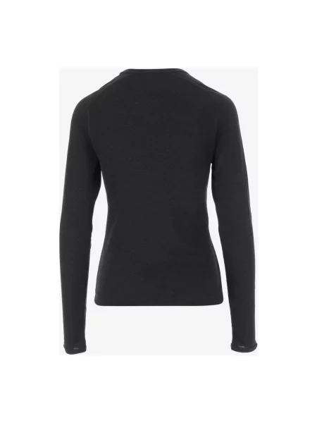 Lniany sweter By Malene Birger czarny
