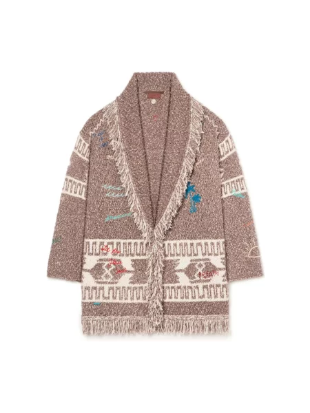 Kardigan Alanui brązowy