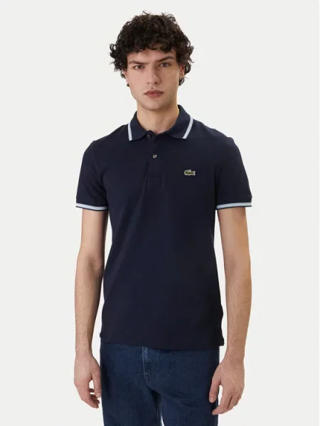 Lacoste Polo majica Mornarsko modra