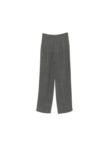 Spodnie Emporio Armani szare