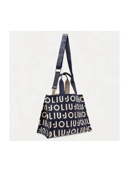 Liu Jo Geantă shopper + borsetă albastru