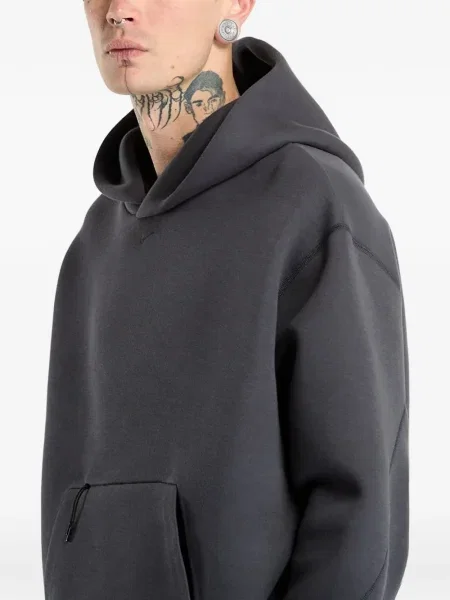 Șnur de strângere boxeri Nike cu autograf din fleece gri
