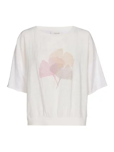 Szeroka bluzka Marie Méro beżowa