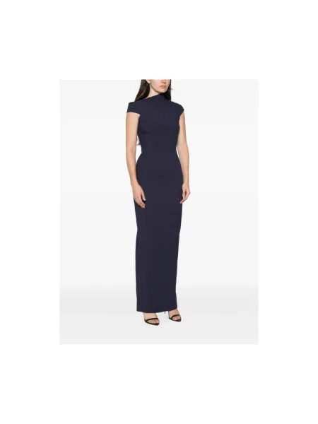 Sukienka maxi Solace London niebieska
