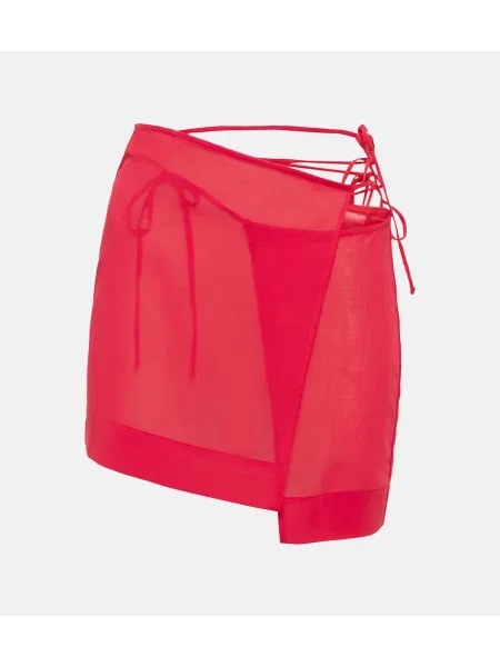 Spódnica Nensi Dojaka asymetryczna różowa