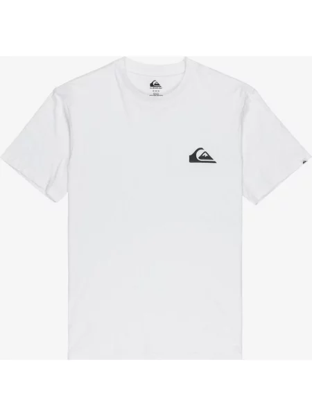 Koszulka Quiksilver Ev Mini Logo krótki rękaw biało‑czarna S biała