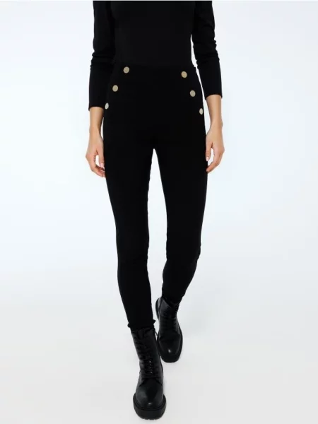 Mohito Skinny kelnės juoda