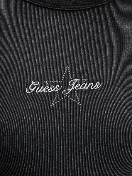 Топ Guess Jeans чорний