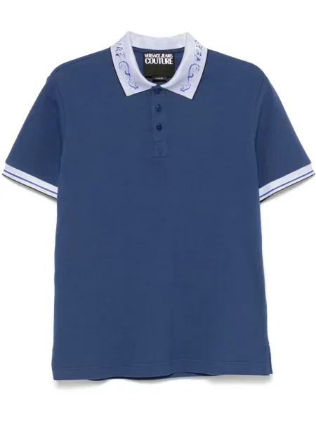 Polo Versace Jeans Couture albastru