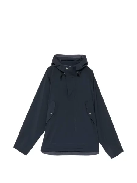 Geacă Norse Projects cu glugă albastru