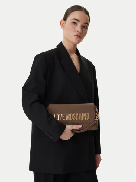 LOVE MOSCHINO Geantă maro