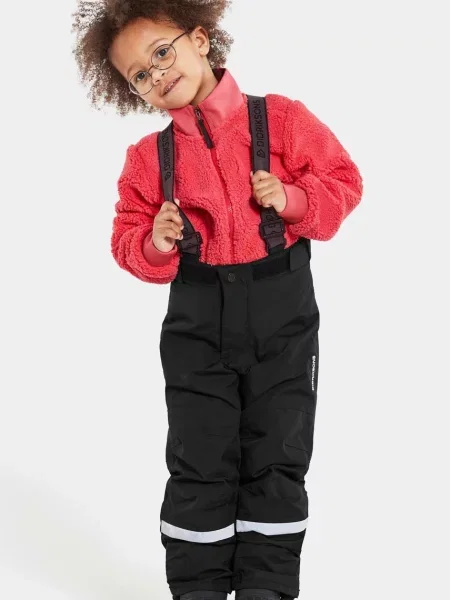 Didriksons lyžařské kalhoty IDRE KIDS PANTS černé