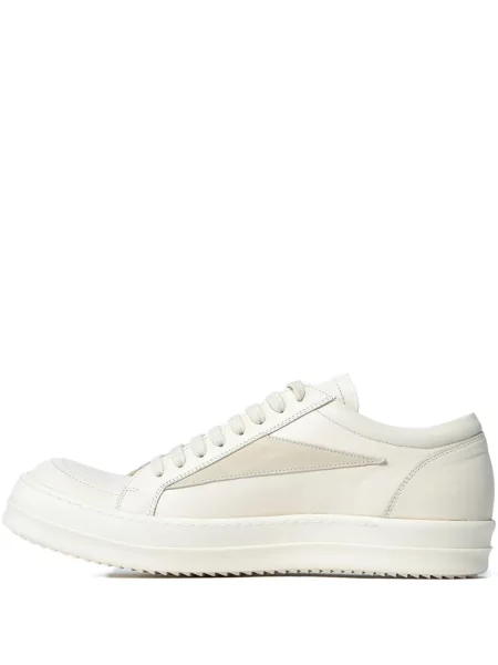 Sneakerși Rick Owens din piele alb