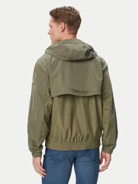 Větrovka Calvin Klein Jeans zelená