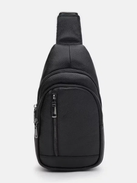 Borsa Leather Рюкзак Шкіра чорний