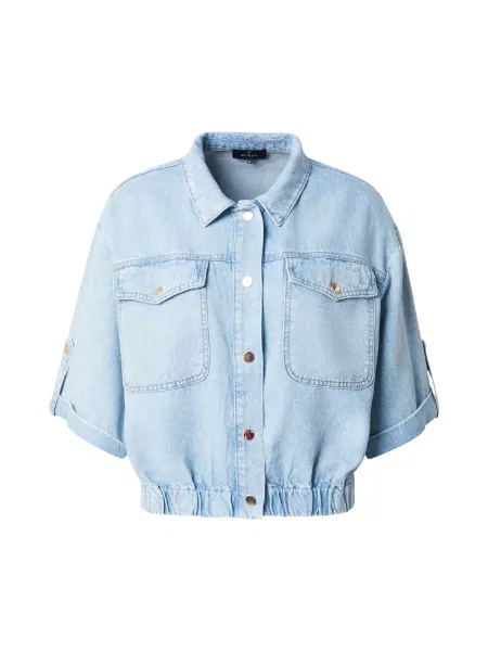 Monari Geacă de primăvară-toamnă denim albastru