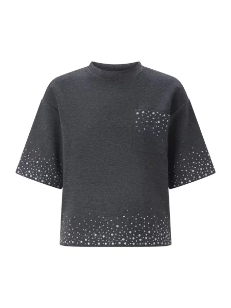 Rich & Royal Tricou închis gri