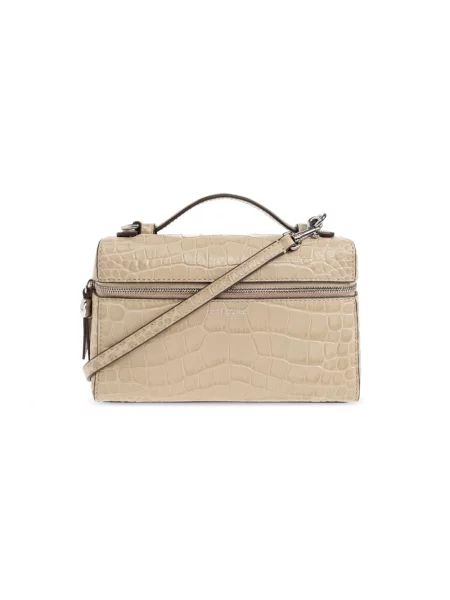 Tory Burch torebka crossbody skórzana Romy zielona