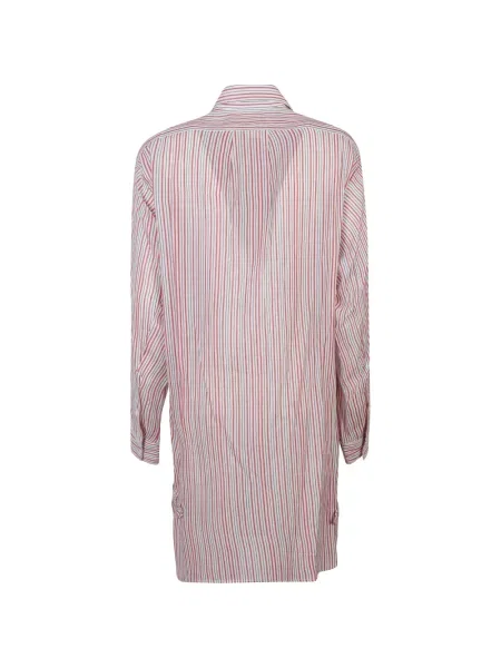 Rochie Marant Etoile cu dungi de costum alb