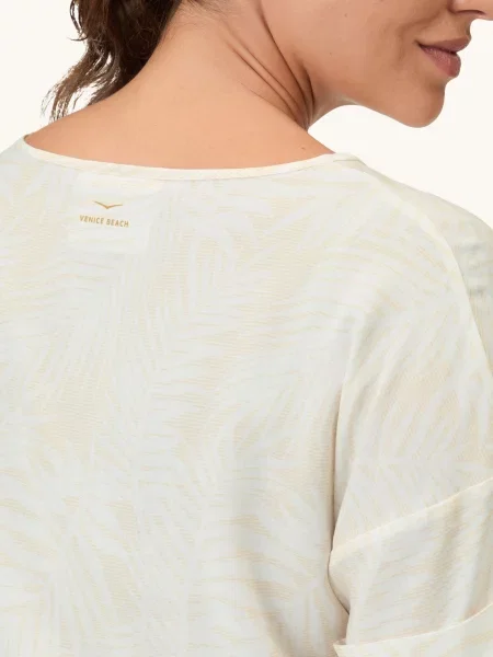Venice Beach Koszulka Hope weiss beżowa