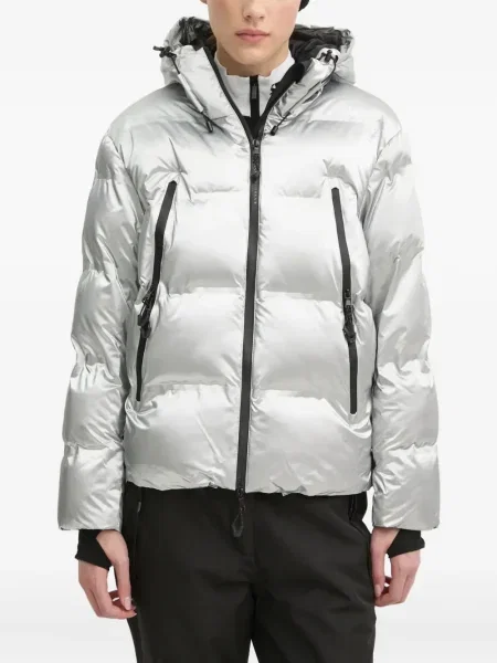 Jeździć na nartach kurtka narciarska Ea7 Emporio Armani szara