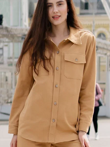 Сорочка LadyLike текстиль жовтий