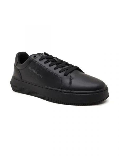 Calvin Klein Jeans De piele sneakers CHUNKY CUPSOLE MONOLOGO negru